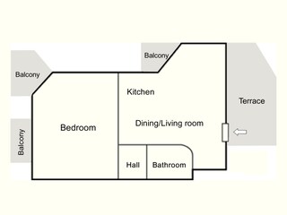 Ferienwohnung Rab (Stadt) Grundriss 27