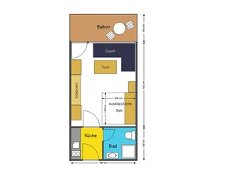 Appartamento per vacanze Mittelberg Pianta del piano 41