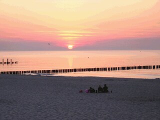 Sonnenuntergang in Zingst