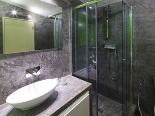 Second bathroom with shower