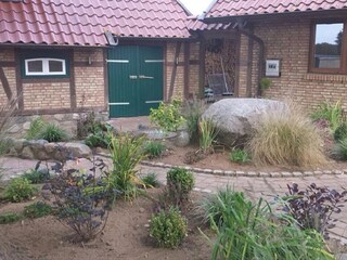 Carport mi Fahrradschuppen
