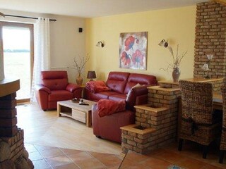 Wohnzimmer und Essbereich