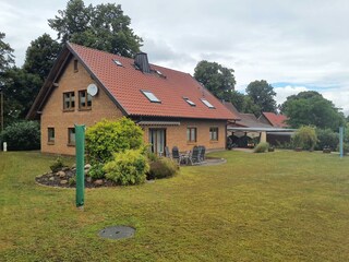Garten mit Haus
