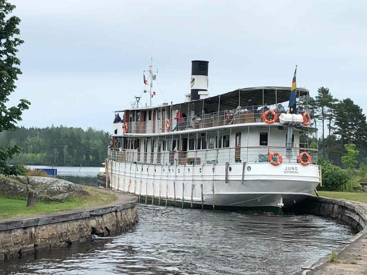 Die Juno auf dem Götakanal