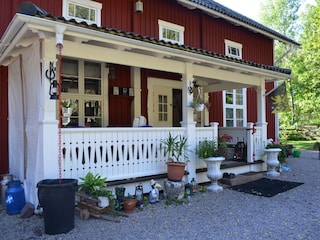 Blick auf die Terrasse