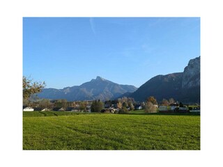 Ausblick auf  den Schafberg