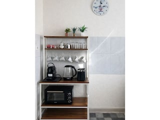 Minibackofen Kaffeemaschine Wasserkocher Toaster