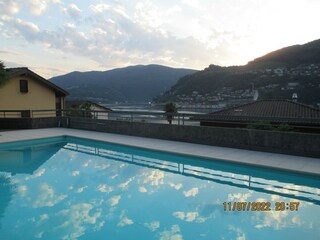 Ferienwohnung Brusino Arsizio Schwimmbad 14