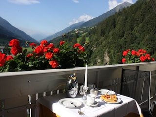 Frühstück mit Ausblick!