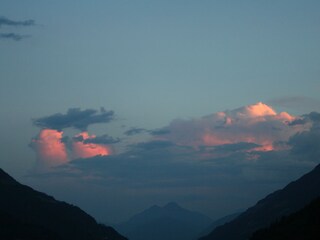 Abendstimmung vom Balkon aus