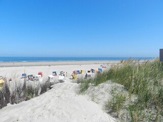Blick auf den Strand