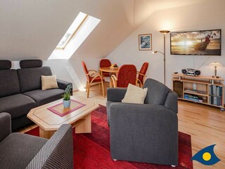 Wohnzimmer mit Couch