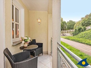 Balkon 2 Strand abgewandt