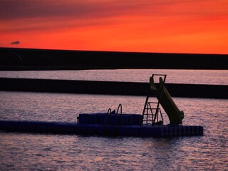 Perlebucht am Abend