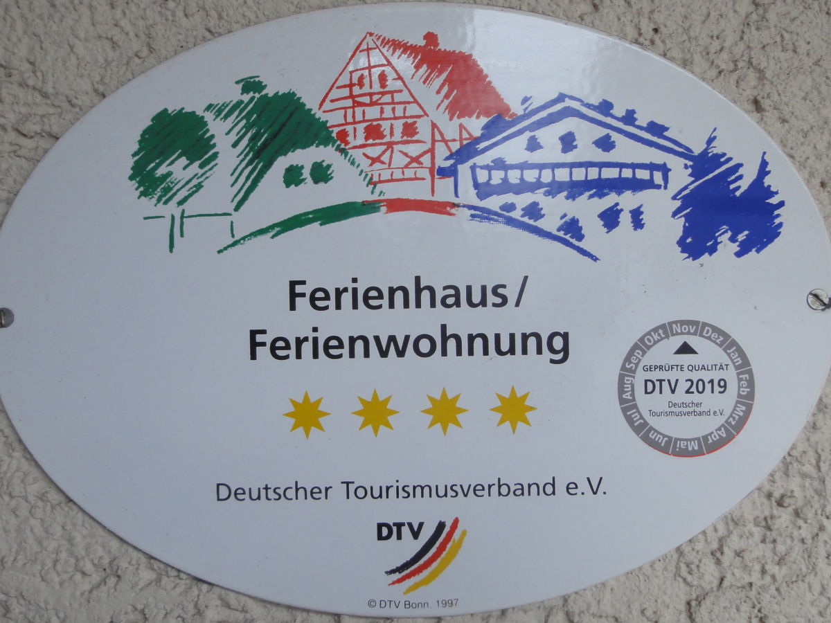 4 Sterne Schild