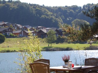 Kaffee am See. Oder Espresso. Oder Milchkaffee...