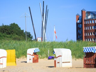 Zum Strand ist es nur ein Katzensprung