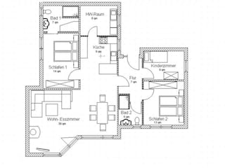 Ferienhaus Buchholz in der Nordheide Grundriss 21