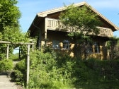 Ferienhaus mit Balkon für den Sonnenuntergang