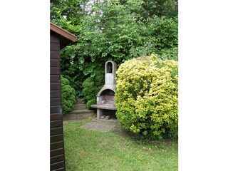 Grill im Garten