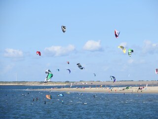 Kiter an der Nordsee