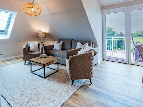 Ferienwohnung mit Elbblick - 4.D
