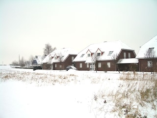 Ferienhaus Godewind im Winter