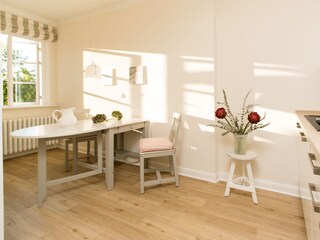 Seating corner in the kitchen