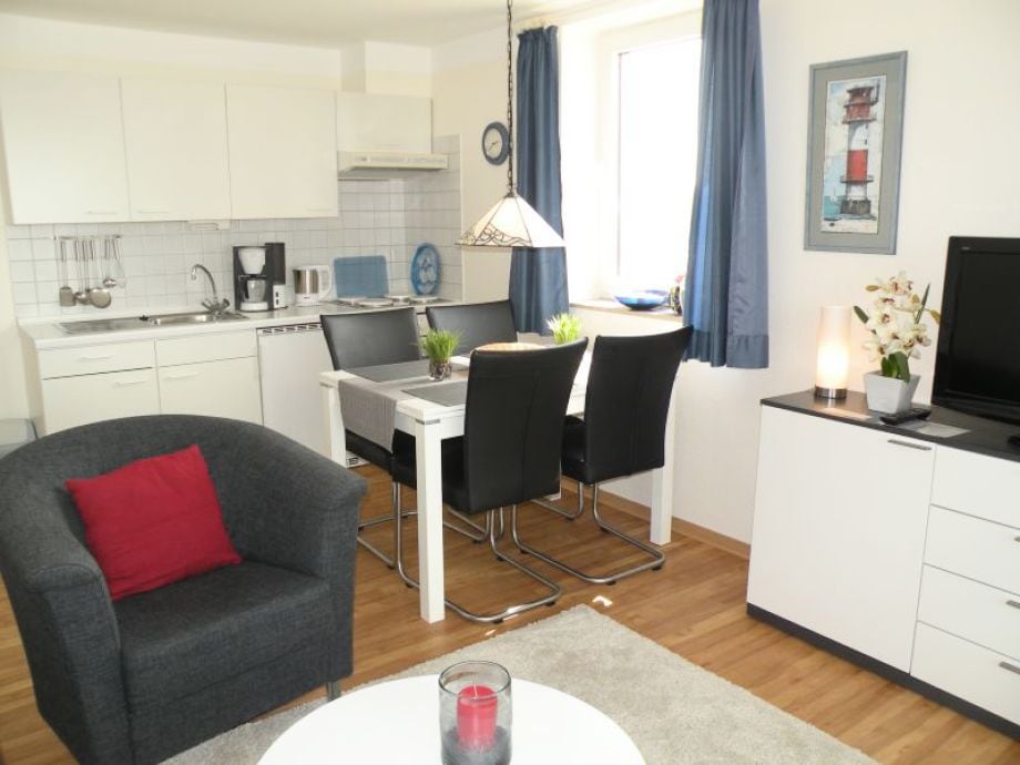 ferienwohnung haus horizont hz10, cuxhaven, sahlenburg Küchenzeile Im Wohnraum ~ ferienwohnung haus horizont hz10, cuxhaven, sahlenburg