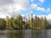 Ferienhaus Katthult direkt am See Vrigstadsan