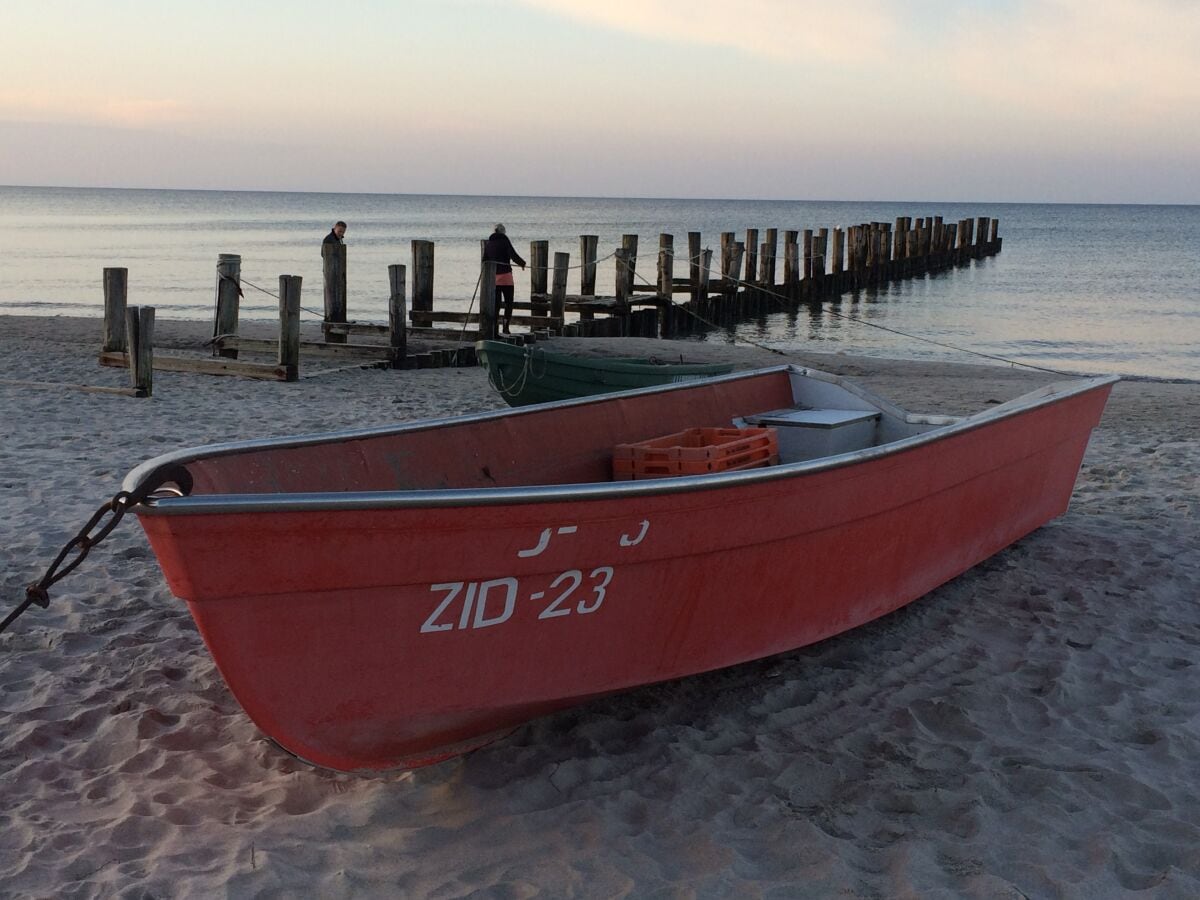 Schiff am Strand