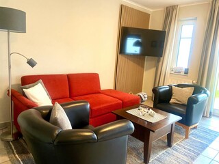 Wohnzimmer mit TV