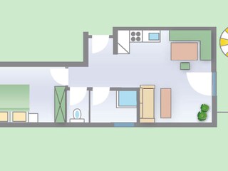Ferienwohnung Typ Bin der Sonnberg Ferienanlage