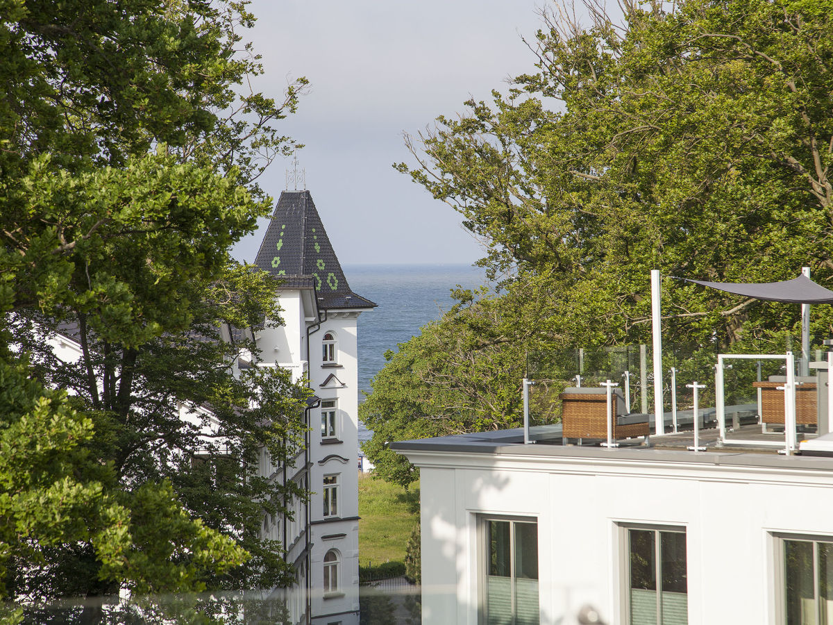 Meerblick von der Dachterrasse