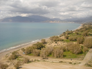 Ausgrabung am Komosstrand