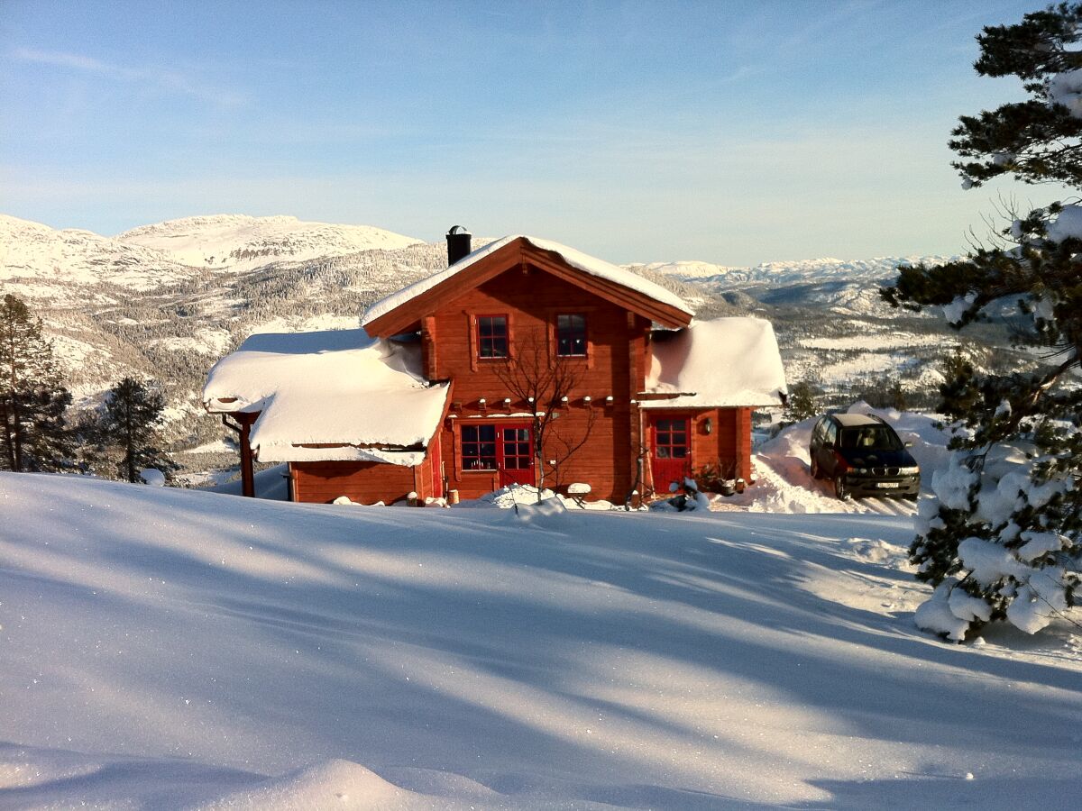 Haus im Winter