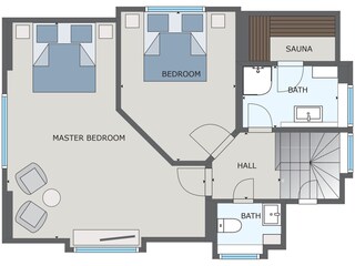 Ferienhaus Bodstedt Grundriss 43