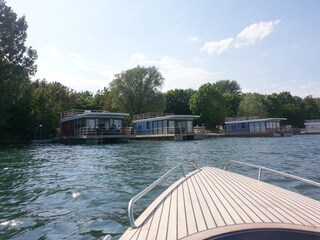 Die Anlage von der Seeseite