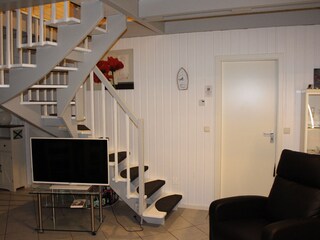 Treppe in den Schlafbereich