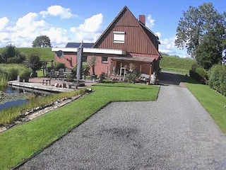 Auffahrt Ferienwohnung