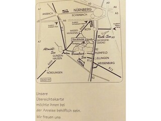 Übersichtskarte Anreise