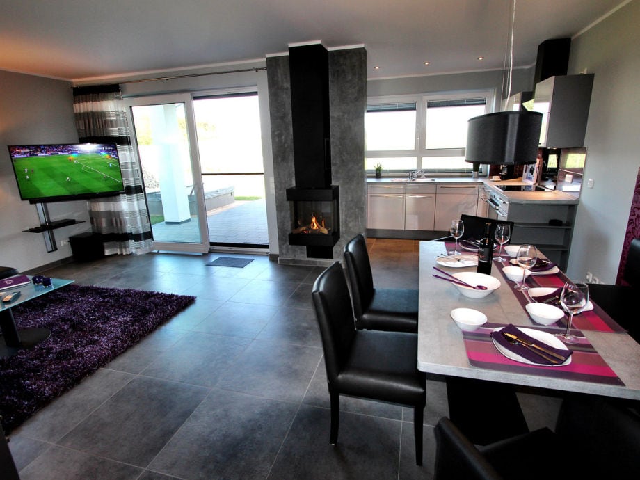 Ferienhaus luxus villa mia traumblick, fleesensee ...