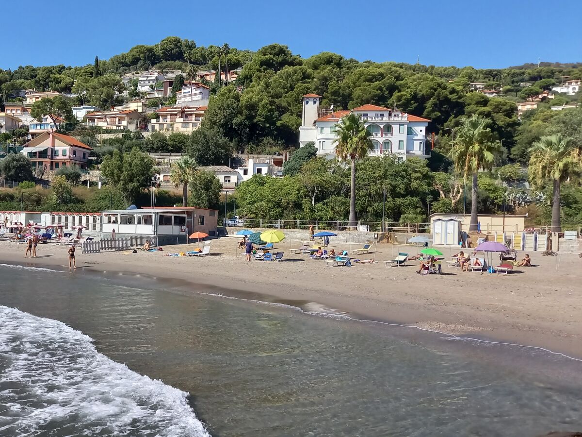 "Unser" öffentlicher Strand in Andora