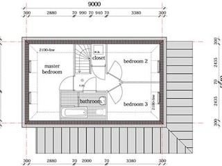 Grundriss 2te Etage