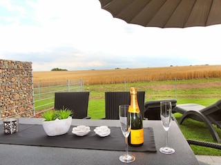 Sitzbereich auf der Terrasse