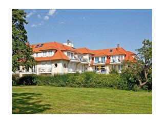 Dwarslöper - Blick auf das Appartementhaus