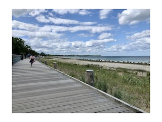 Ostseebad Boltenhagen - Blick auf die Dünenpromenade
