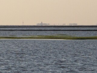 Abendstimmung mit Blick auf die Insel Neuwerk