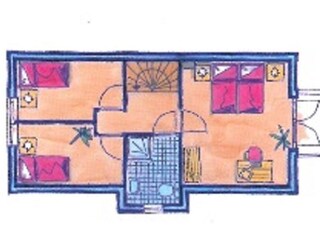 Casa per le vacanze Kamperland Pianta del piano 22