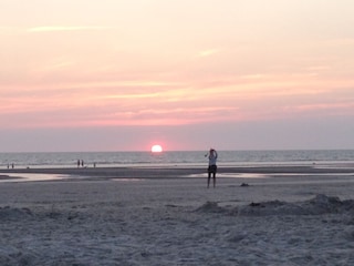 Sommerabend am Strand von St. Peter-Ording